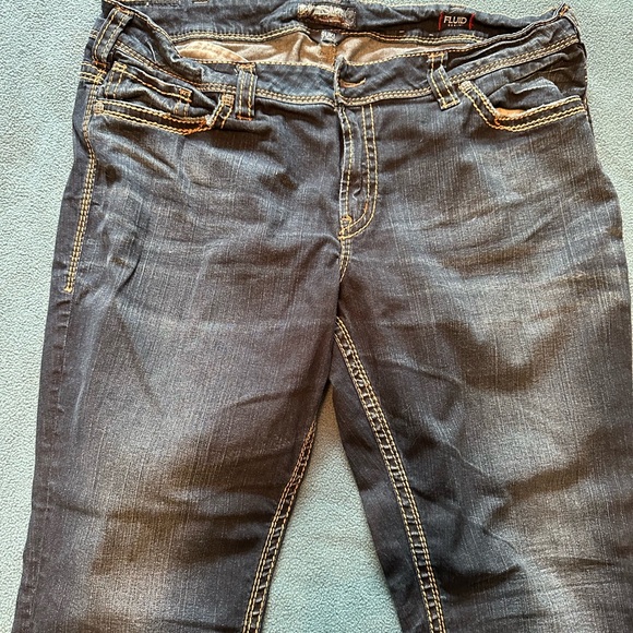 Silver women’s jeans size 20W - Picture 4 of 4